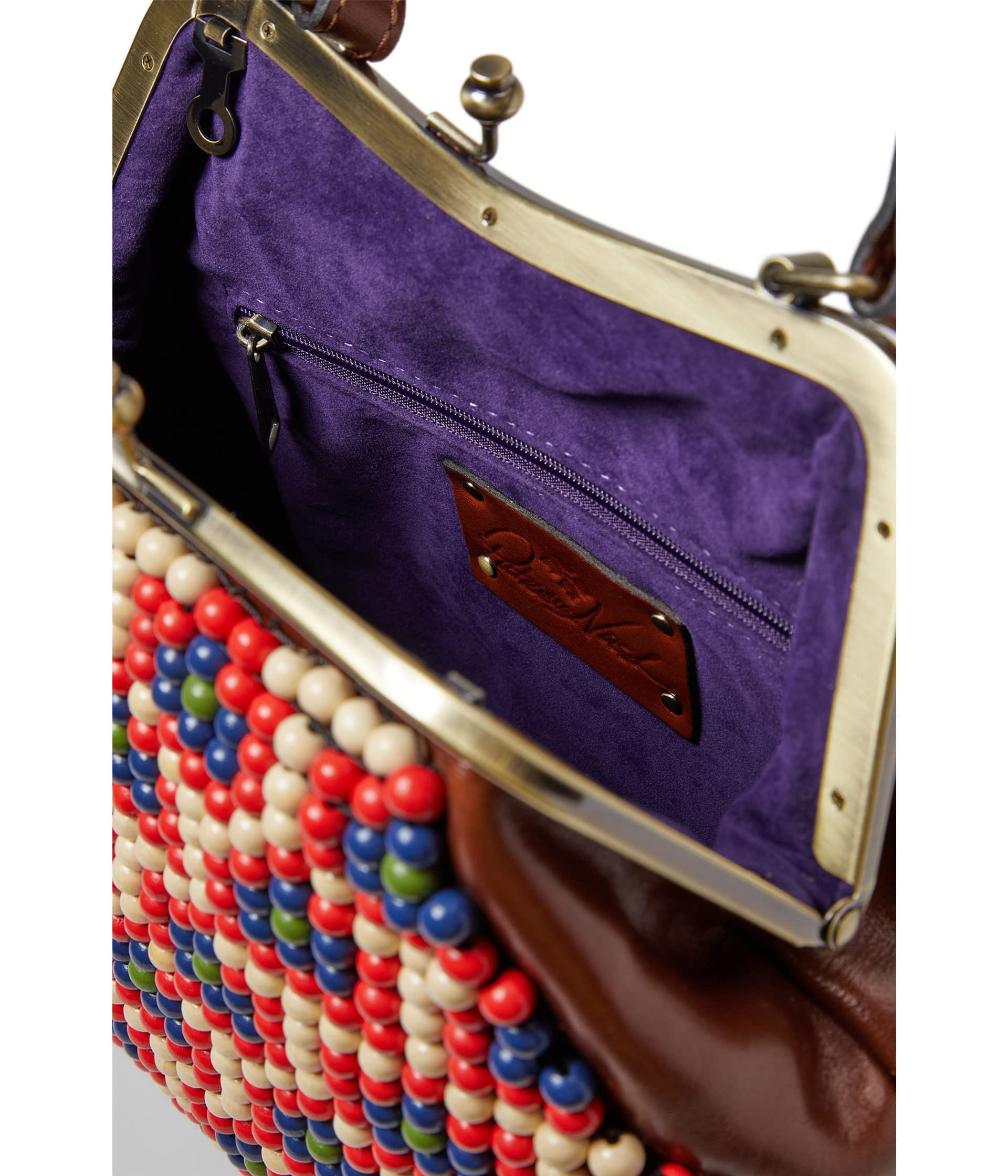 Patricia Nash Laureana Frame Crossbody Bag - Genuine Leather Handbag for Women | Perfect for Work, Travel, and Everyday Use