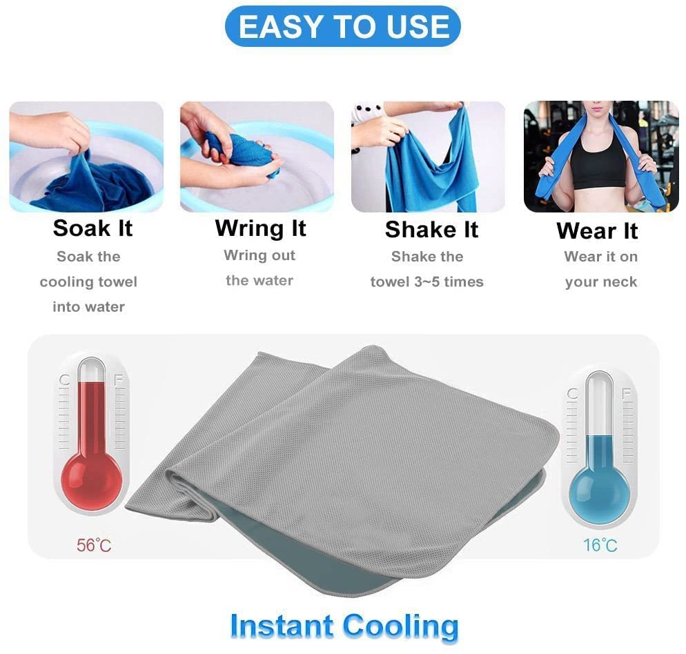 4 Pack Cooling Towel (40