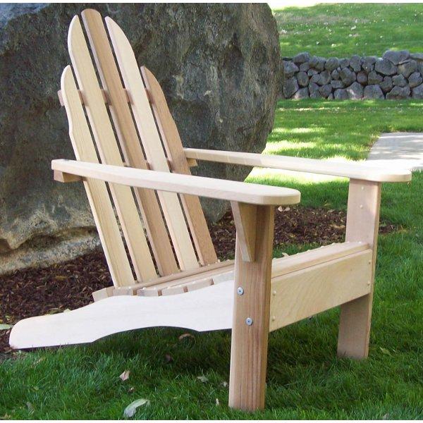 Premium Idaho Adirondack Chair - Solid Wood Outdoor Patio Furniture for Backyard, Garden & Poolside Relaxation | Weather-Resistant Comfortable Lounge Chair for Porch, Deck & Camping