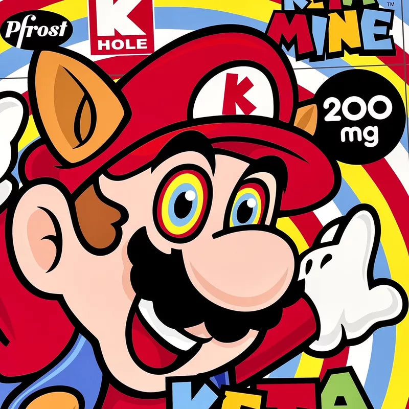 BEN FROST - SUPER K MARIO | Official Merchandise | Perfect for Gamers & Nintendo Fans | Great for Gaming Rooms, Parties & Collectors