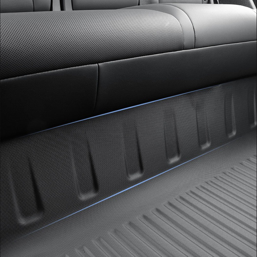 2025+ Tesla Model Y Juniper All Weather Floor Mats - Custom Fit, Full Coverage Protection - Waterproof & Durable Car Mats for All-Season Use - Perfect for Road Trips, Daily Commute & Off-Road Adventures