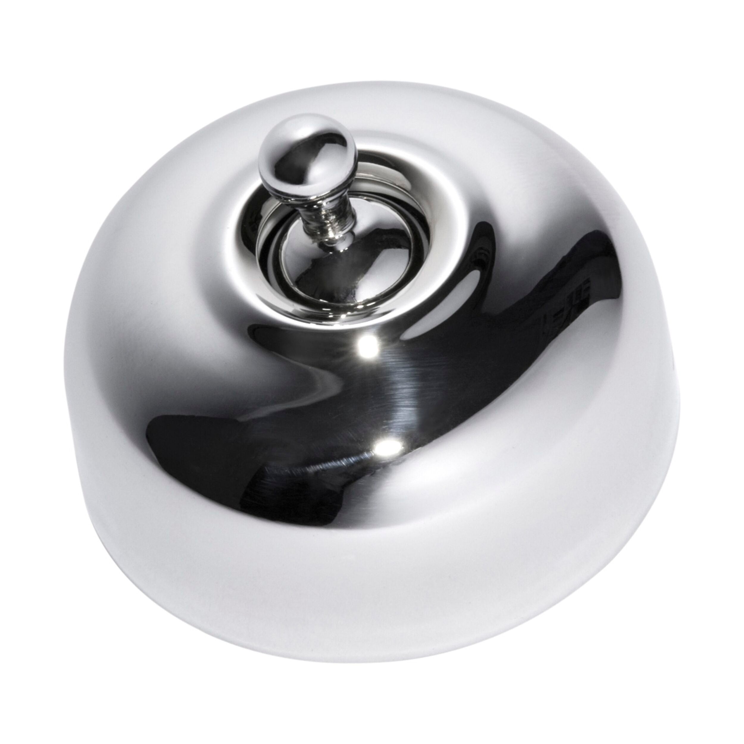 5774 Switch Traditional Chrome Plated D50xP40mm - High-Quality Electrical Switch for Home and Commercial Use | Perfect for Lighting Control and Electrical Installations