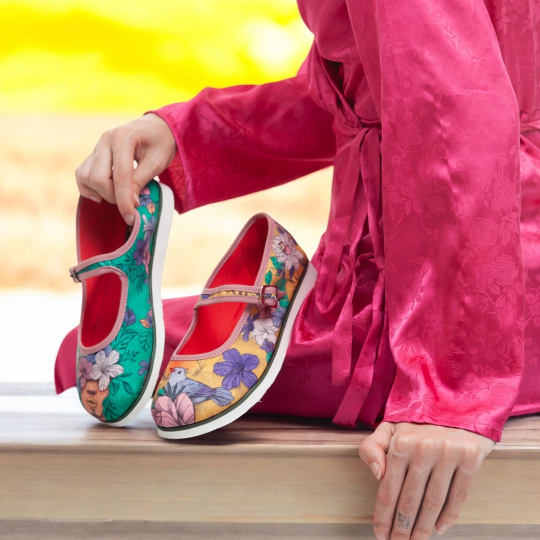 Conchita Macondas® Women's Mary Jane Shoes - Comfortable & Stylish Flats for Work, Casual & Party Wear