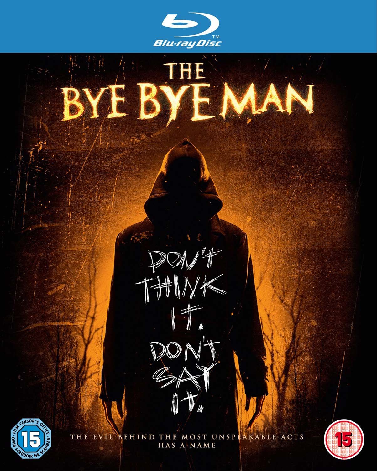 The Bye Bye Man [Blu-ray] - Horror Movie Thriller Film with Bonus Features - Perfect for Movie Nights & Halloween Parties