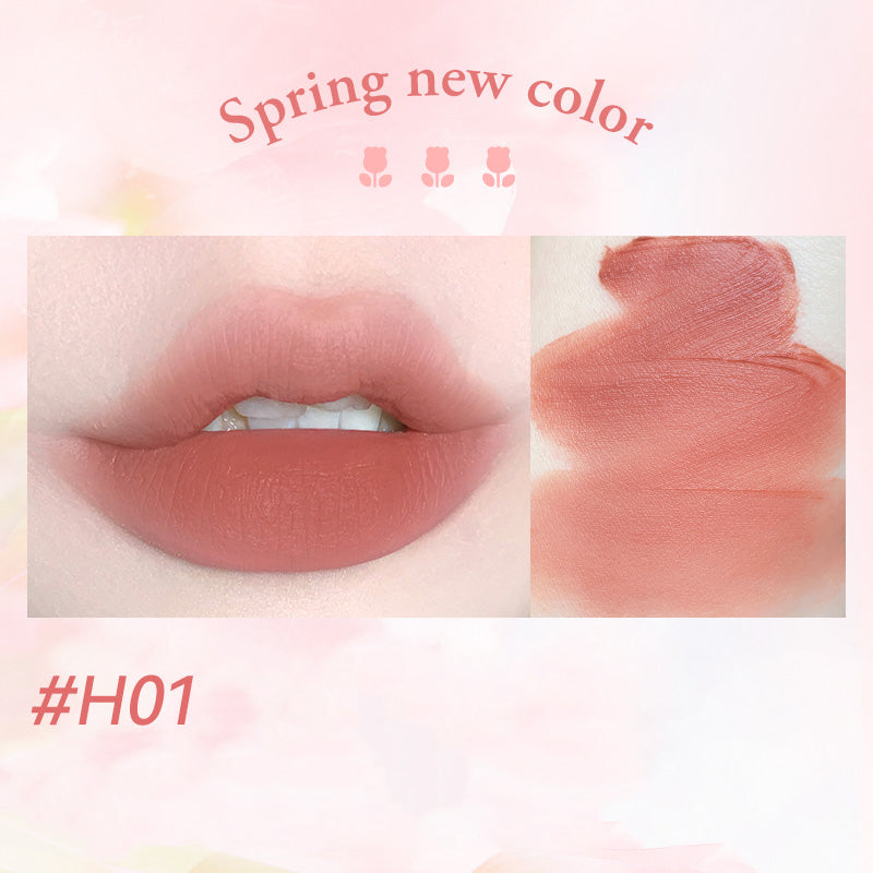 HOLD LIVE Mini Pink Gauze Frost Mist Lip Glaze - Hydrating Lip Gloss with Shimmer Finish, Long-Lasting & Non-Sticky Formula for Everyday Wear, Date Night & Special Occasions