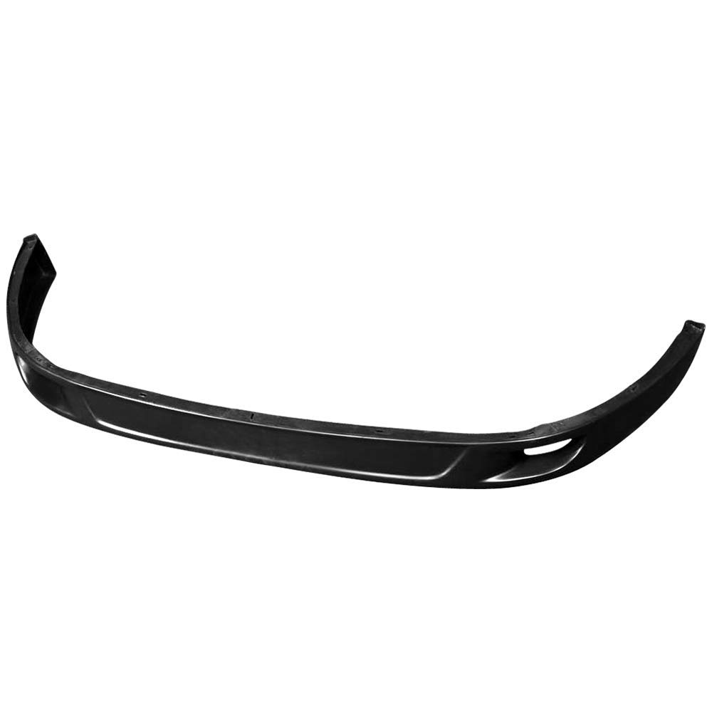 IKON MOTORSPORTS V2 Style PU Black Front Bumper Lip Spoiler for 1993-1998 Toyota Supra | Splitter Air Dam Chin Diffuser | Enhances Aerodynamics & Sporty Look for Street Racing & Car Shows