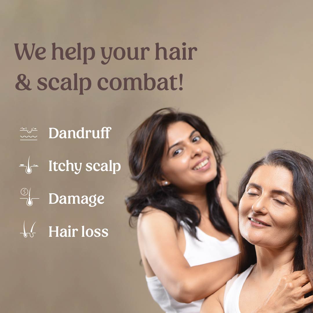 Anti Dandruff Kit for Men & Women - Scalp Treatment & Hair Care Set for Dry, Itchy Scalp - Best for Dandruff Control & Healthy Hair Growth | Home & Travel Use
