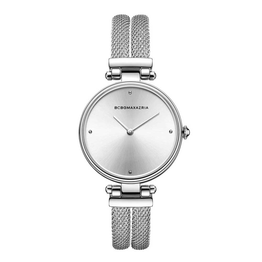 BCBGMAXAZRIA BG50672003 Women's Watch - Elegant Stainless Steel Bracelet, Water Resistant, Perfect for Work, Party & Everyday Wear
