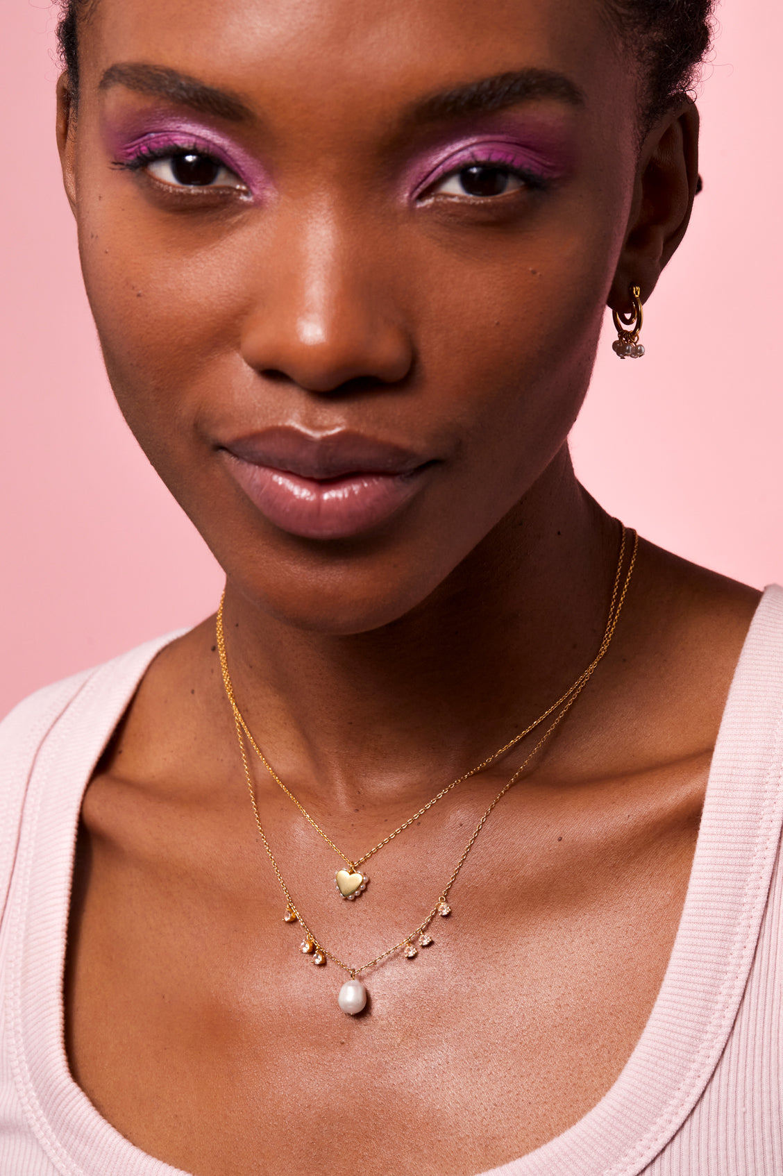 Elegant Pearl & CZ Pendant Necklace for Women - Perfect for Weddings, Parties & Special Occasions