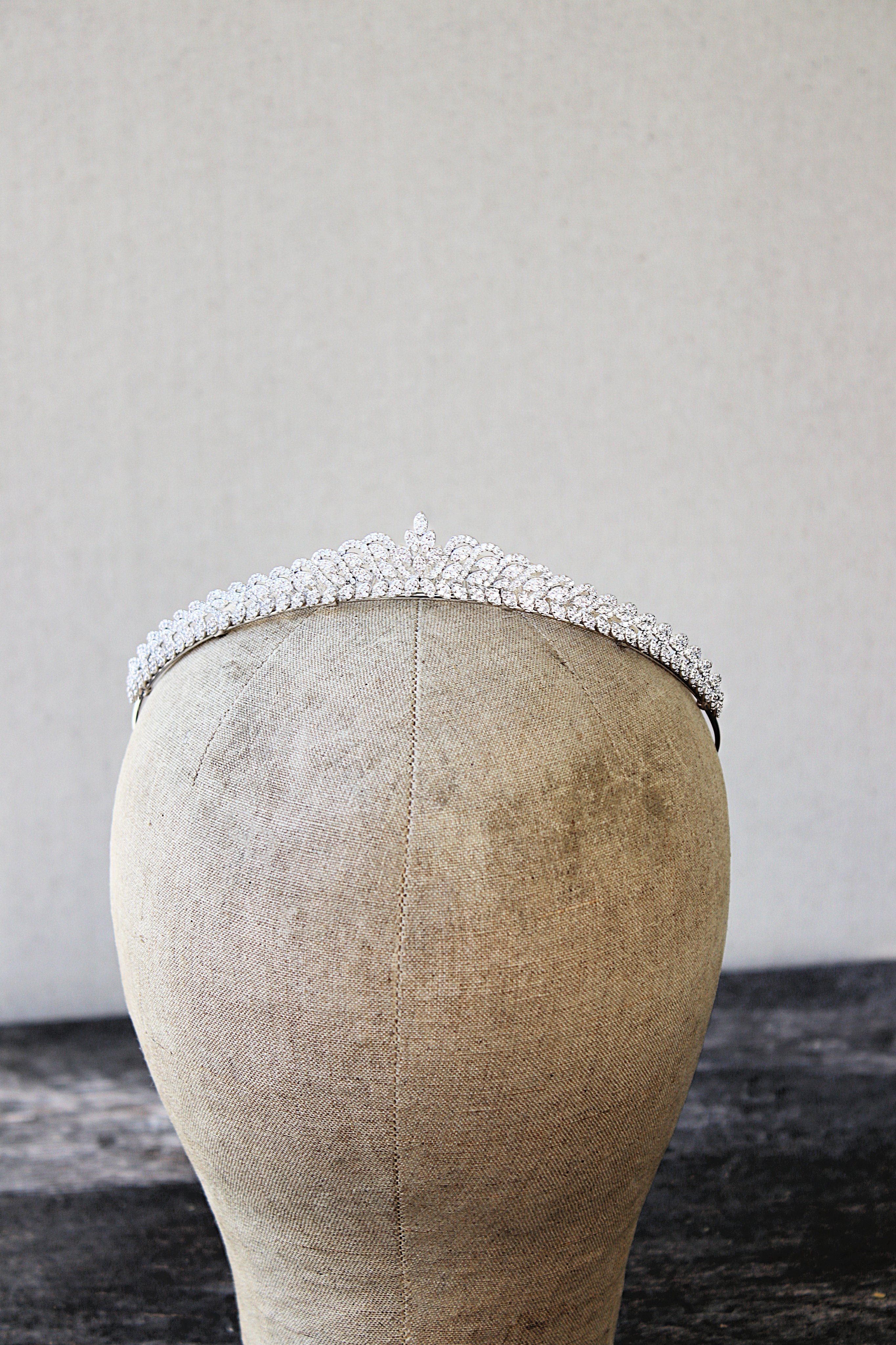 Colette Petite Tiara - Elegant Hair Accessory for Weddings, Prom & Special Occasions | Perfect for Brides & Formal Events