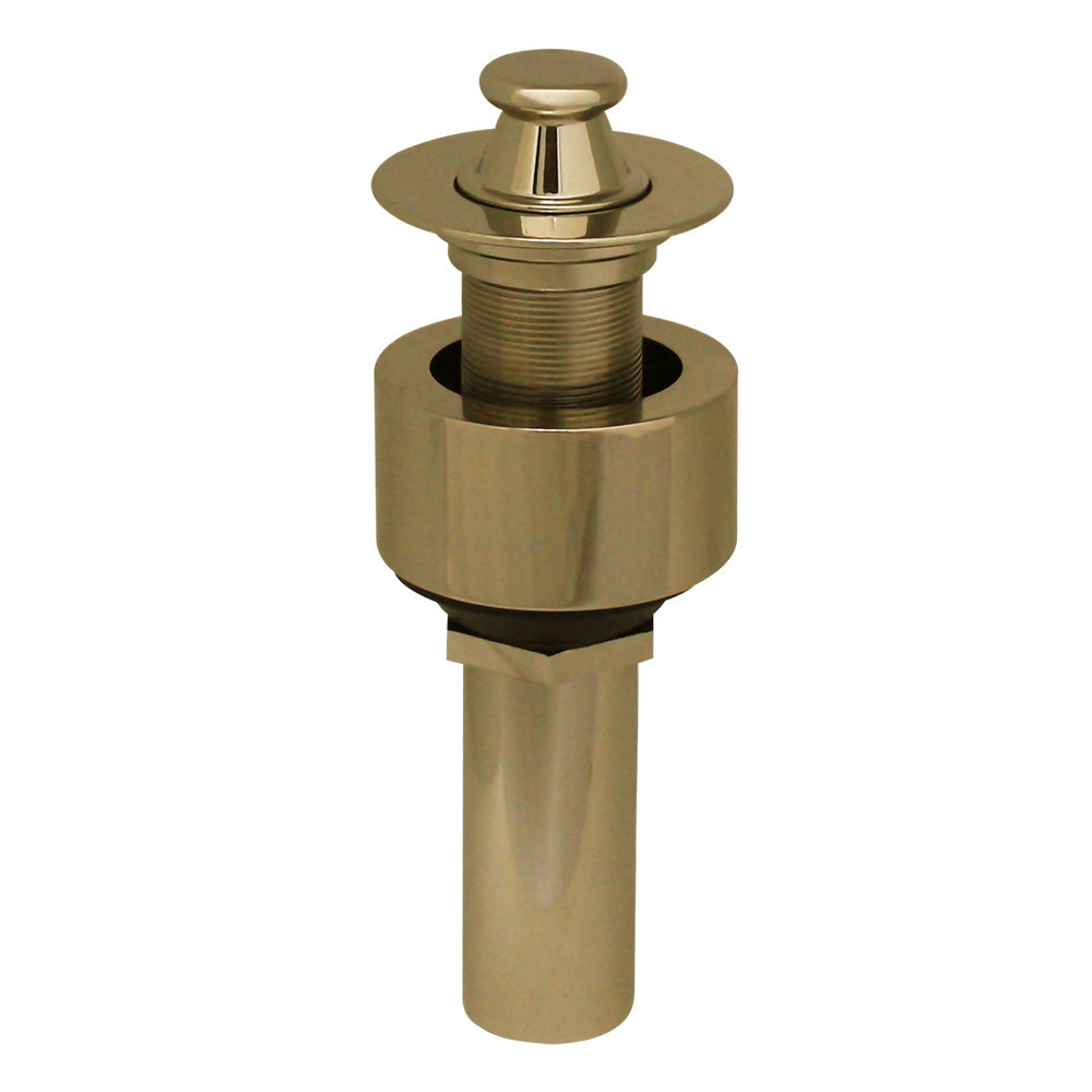 Stainless Steel Lift and Turn Drain with Pull Up Plug - Above Counter Mount Sink Drain for Kitchen & Bathroom - Perfect for Modern Home Renovation