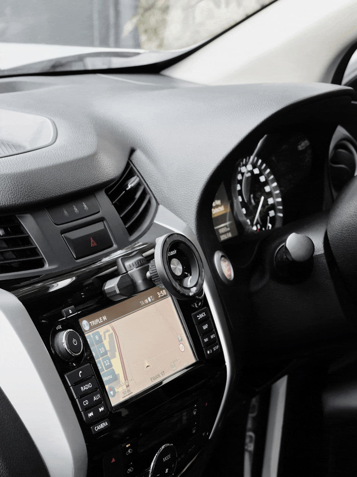 DIY Car Cradle Kit - Customizable Phone Mount & Holder for Safe Driving | Perfect for Road Trips, Commuting & GPS Navigation
