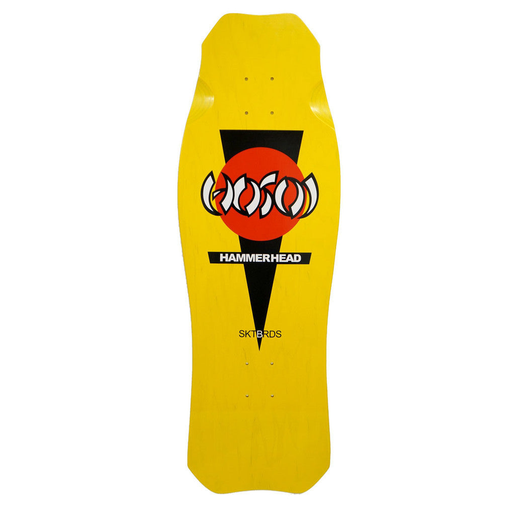 HOSOI Hammerhead Reissue Skateboard Deck - 10.5