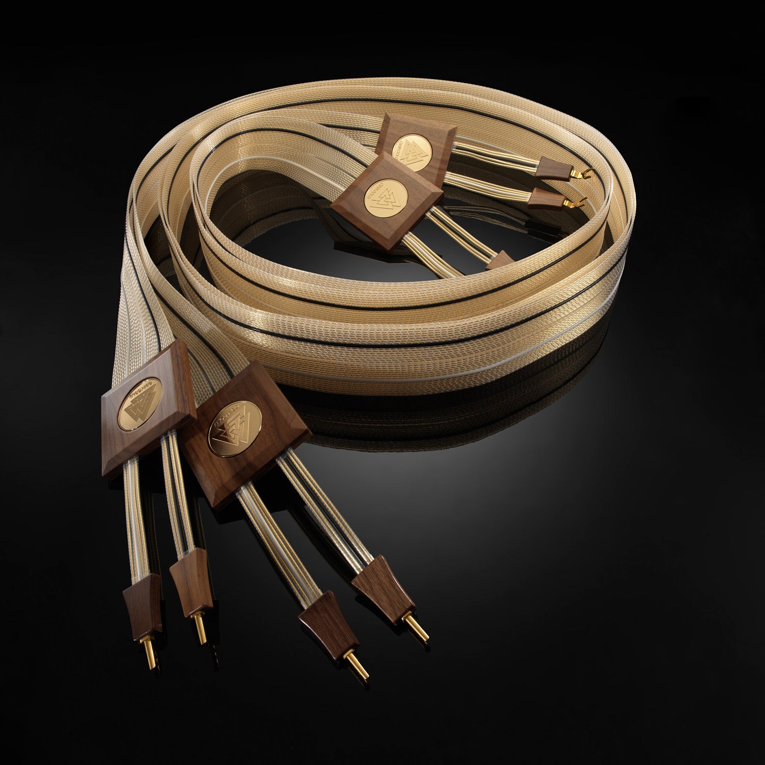 Premium Nordost Odin Gold Speaker Cables - High-End Audio Cables for Home Theater & Hi-Fi Systems - Perfect for Audiophiles & Music Enthusiasts