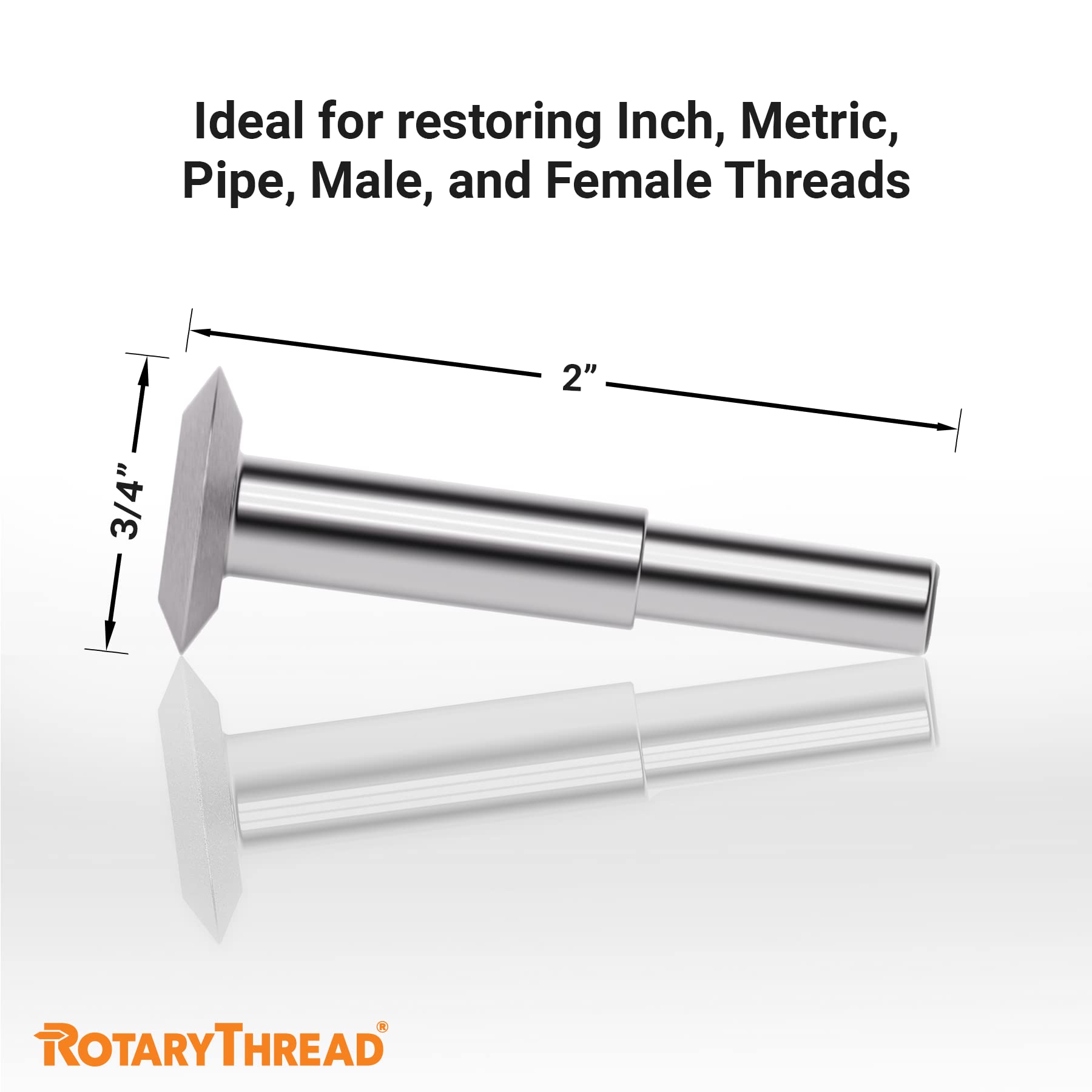 RT2 Thread Repair Tool - Fix Damaged Threads Easily | Perfect for Automotive, Plumbing & DIY Projects