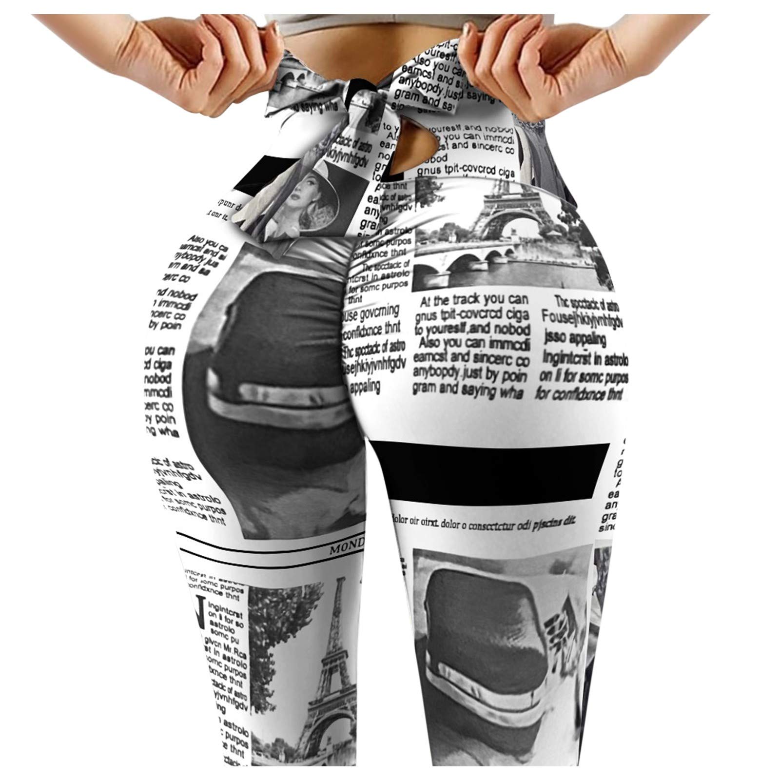 Sinifer High Waisted Yoga Pants for Women - Tummy Control Workout Leggings with Ruched Booty Design | Perfect for Yoga, Gym, Running & Lounge Wear