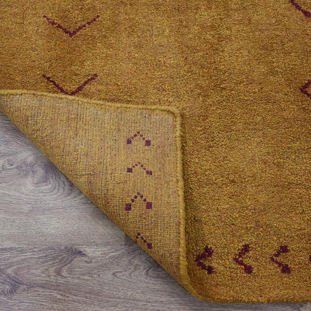 Luxury Sensation Hand Knotted Rug - Premium Wool Area Rug for Living Room, Bedroom & Dining Room - Soft & Durable Home Decor