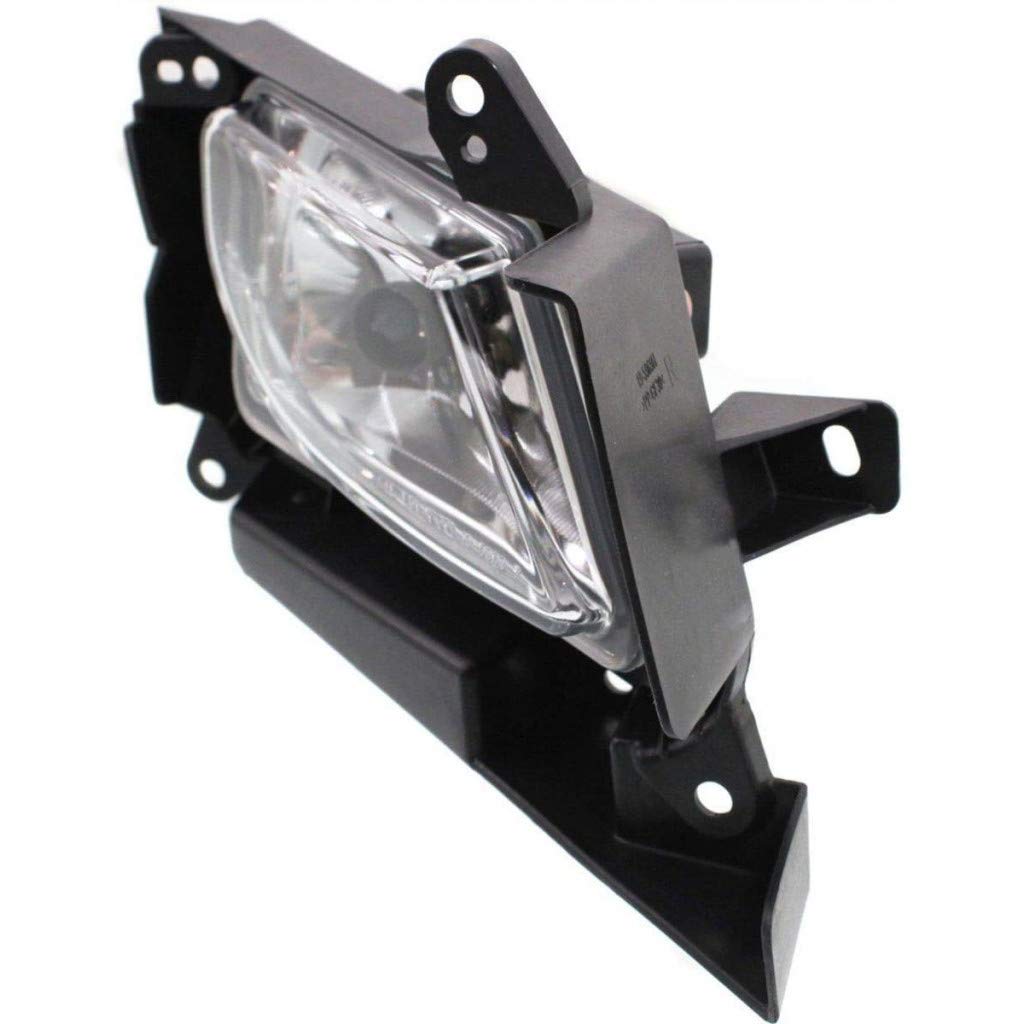Replacement Fog Light for Mazda 3 2010-2011 Passenger Side | Compatible with MA2593119 & BBM5-51-680C 2.5L Engine | Perfect for Night Driving & Bad Weather Visibility