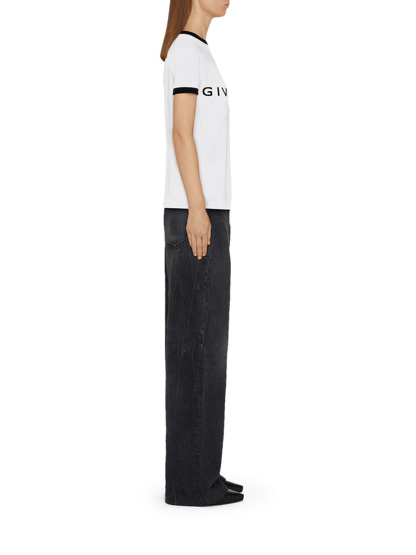 Givenchy Archetype Slim Fit Cotton T-Shirt for Men - Casual & Stylish Tee for Everyday Wear, Outings, and Layering