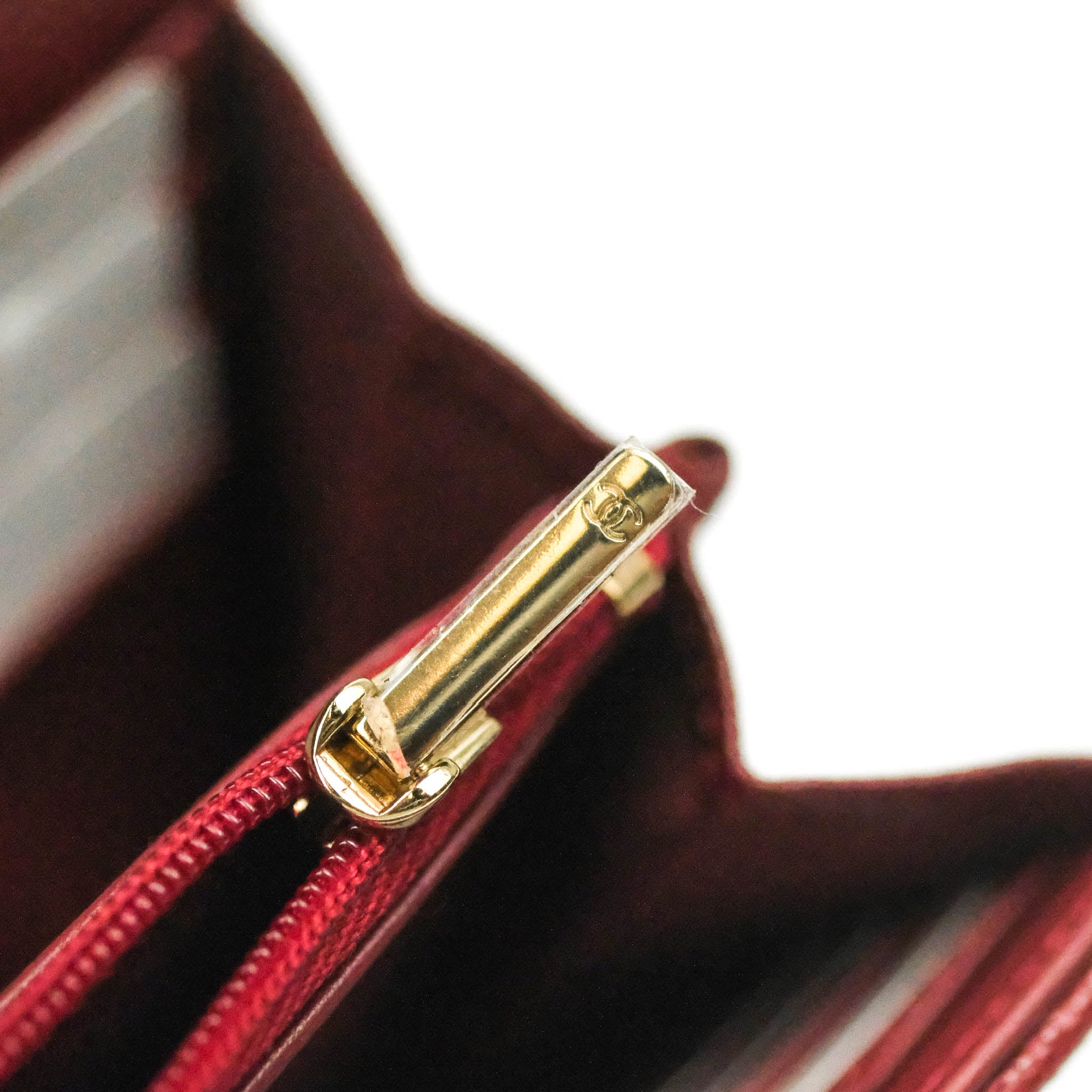 Chanel Caviar Quilted Long Flap Wallet in Burgundy with Gold Hardware - Luxury Leather Wallet for Women, Perfect for Everyday Use and Special Occasions