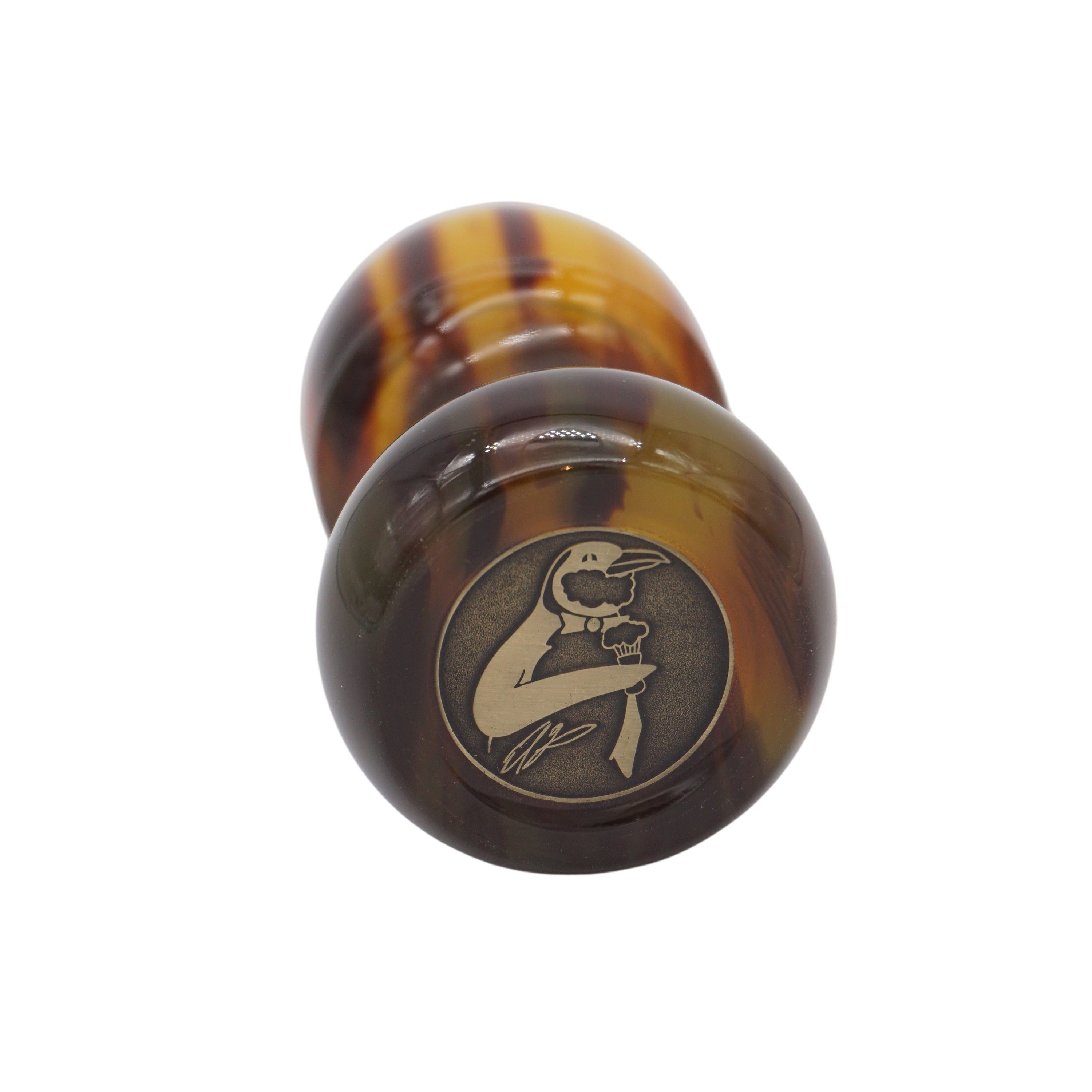 Premium Tortoise Handcrafted Shaving Brush Handle - Fits 24mm & 26mm Knots - Ideal for Wet Shaving & Grooming Gifts for Men