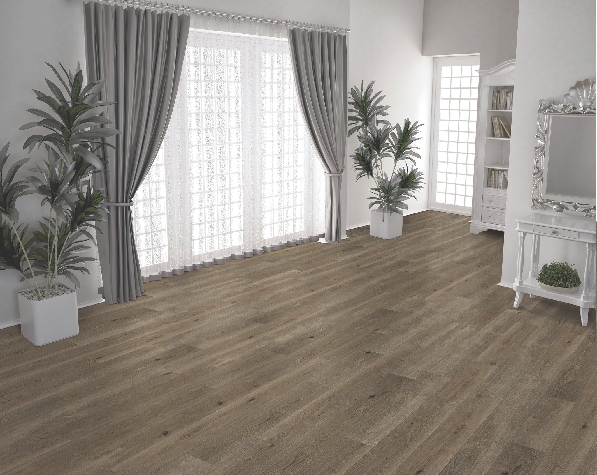 Coretec Scratch-Resistant Luxury Vinyl Plank Flooring - Heyward Oak 9