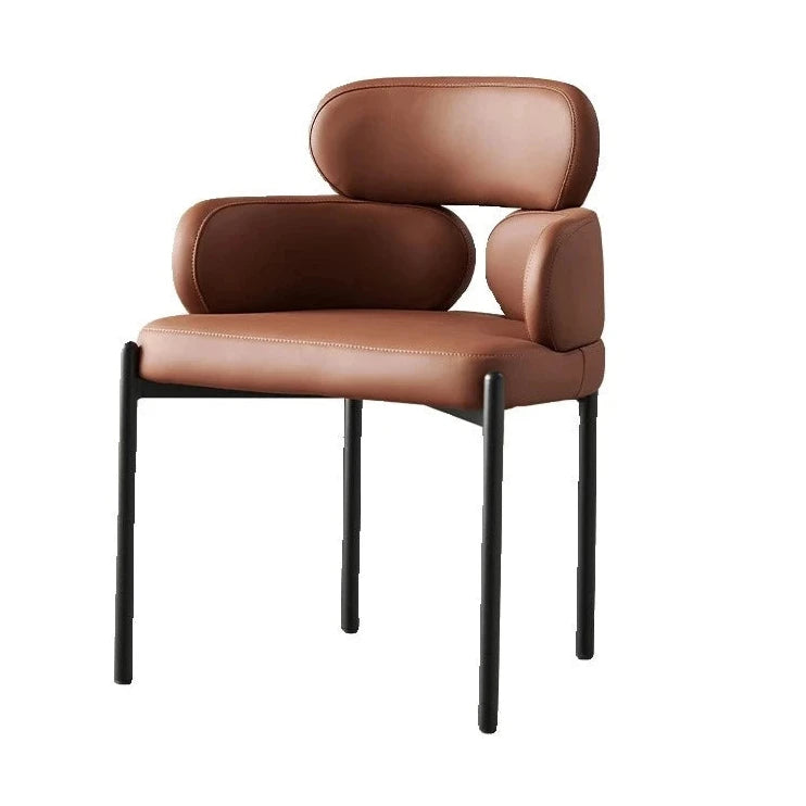 Italian Minimalist Designer Dining Chair - Modern Wooden Dining Room Chair for Kitchen, Restaurant & Home Decor - Elegant & Comfortable Seating Solution
