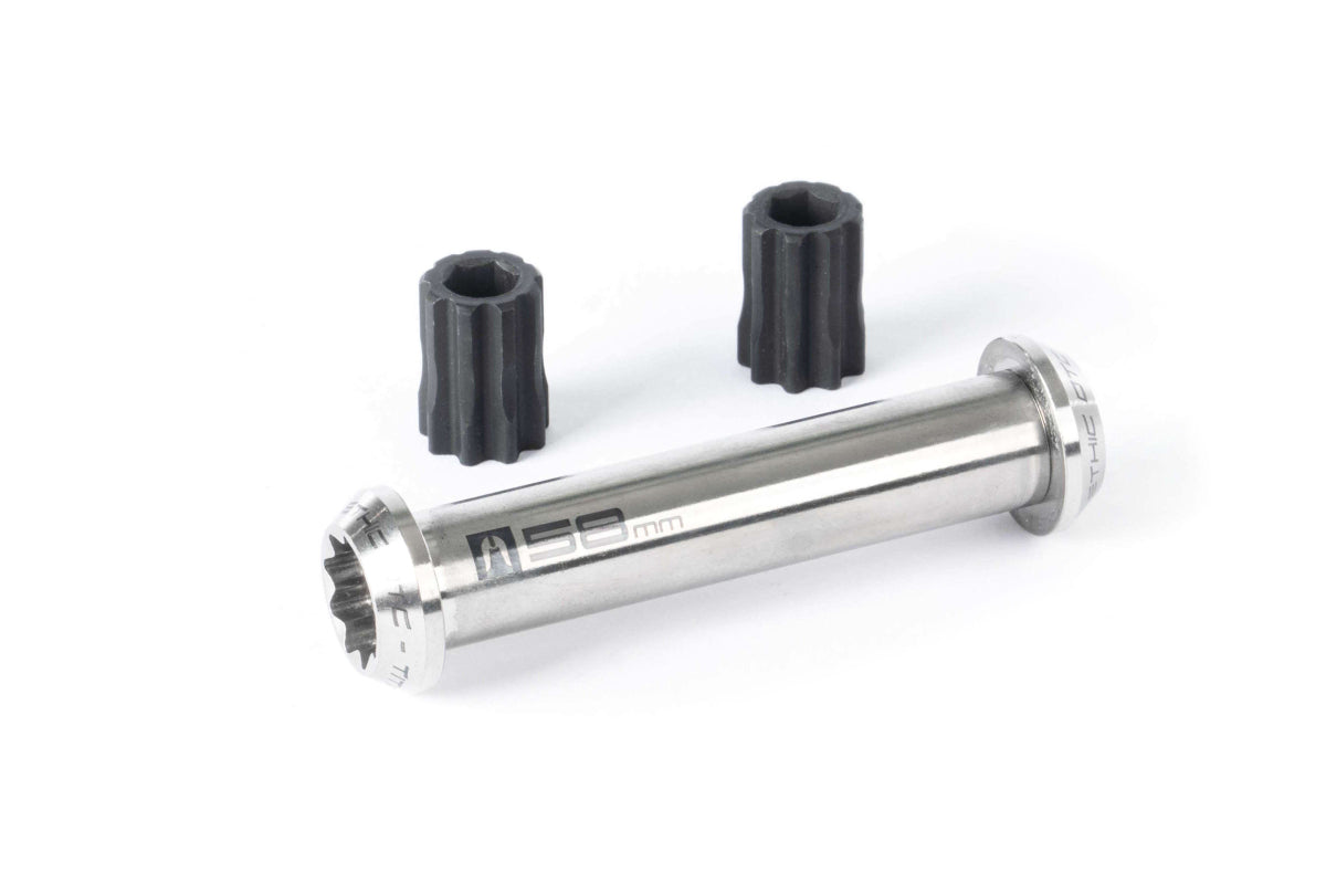 12 STD Titanium Axle - High Strength & Lightweight Bike Axle for Mountain Bikes & Road Bikes | Perfect for Cycling, Commuting & Outdoor Adventures