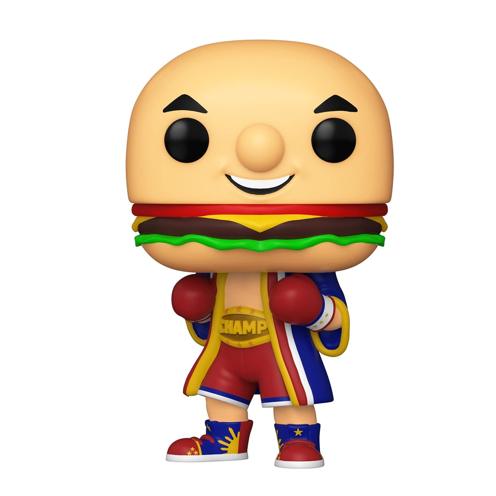 Funko Pop! Vinyl Figure - Jollibee Champ Ad Icons Collectible [154] | Fast Food Mascot for Display & Gift Giving