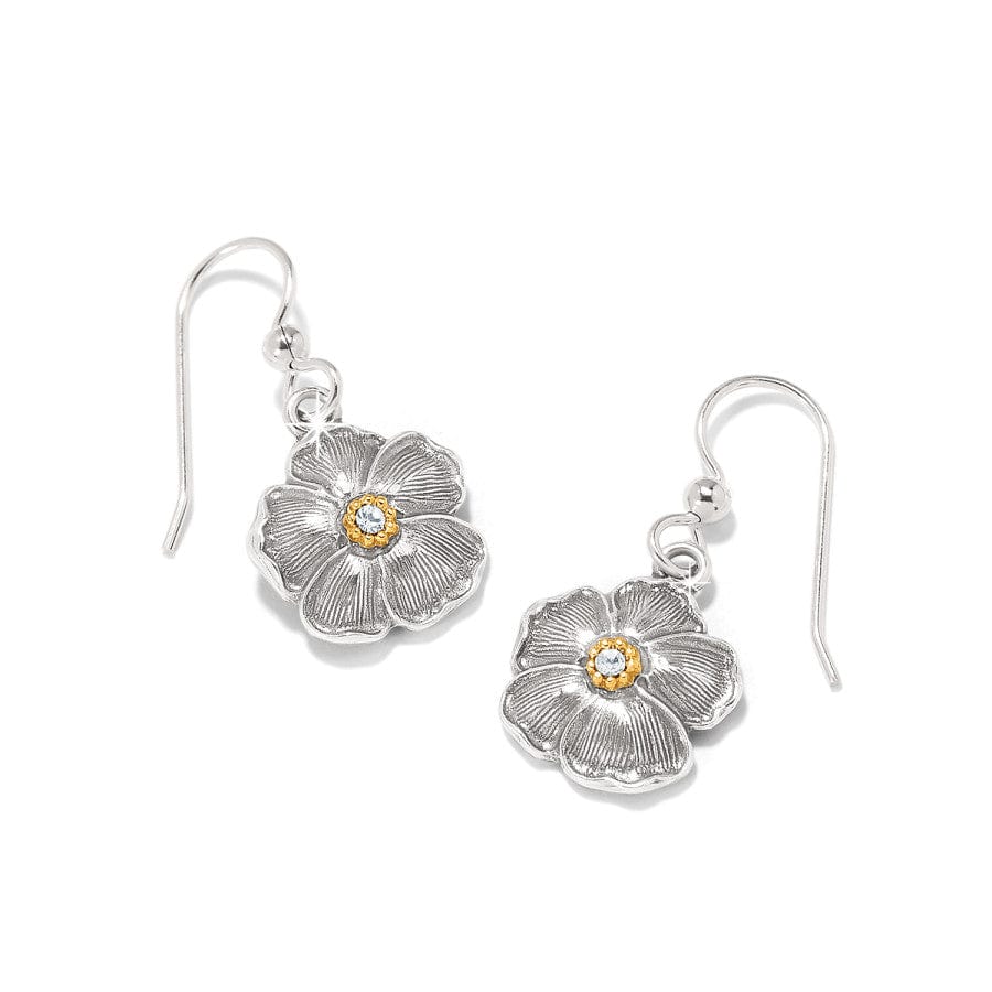 Bella Garden French Wire Earrings for Women - Elegant Floral Dangle Earrings - Perfect for Weddings, Parties & Everyday Wear