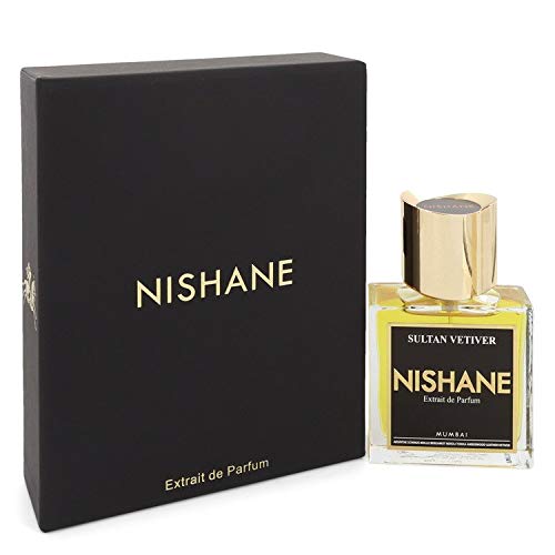 Nishane Sultan Vetiver Extrait De Parfum Spray 1.7 oz - Premium Cologne for Men | Long-Lasting Luxury Fragrance | Perfect for Date Night, Business Meetings & Special Occasions