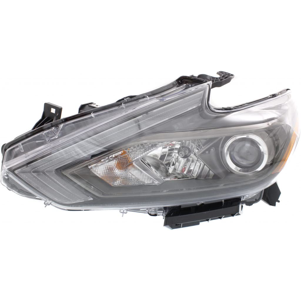 2016-2018 Nissan Altima Headlight Assembly - Driver Side with Bulbs | DOT Certified Replacement for NI2502249 | Perfect for Night Driving & Foggy Conditions