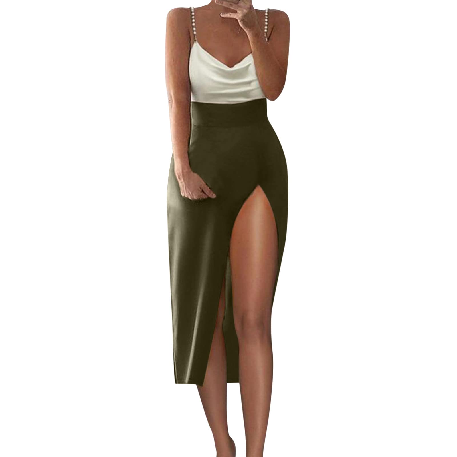 Elegant Plus Size Satin Pullover Dress - Women's Sleeveless Retro Flowy Long Dress for Casual Wear & Special Occasions