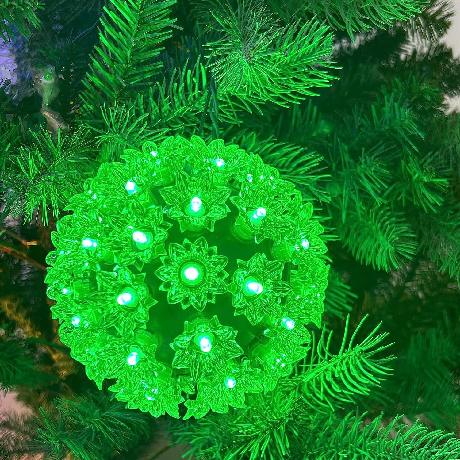 6 Pack LED Starry Night Light Spheres - Decorative Mood Lighting for Bedroom, Nursery, Party & Outdoor Decor