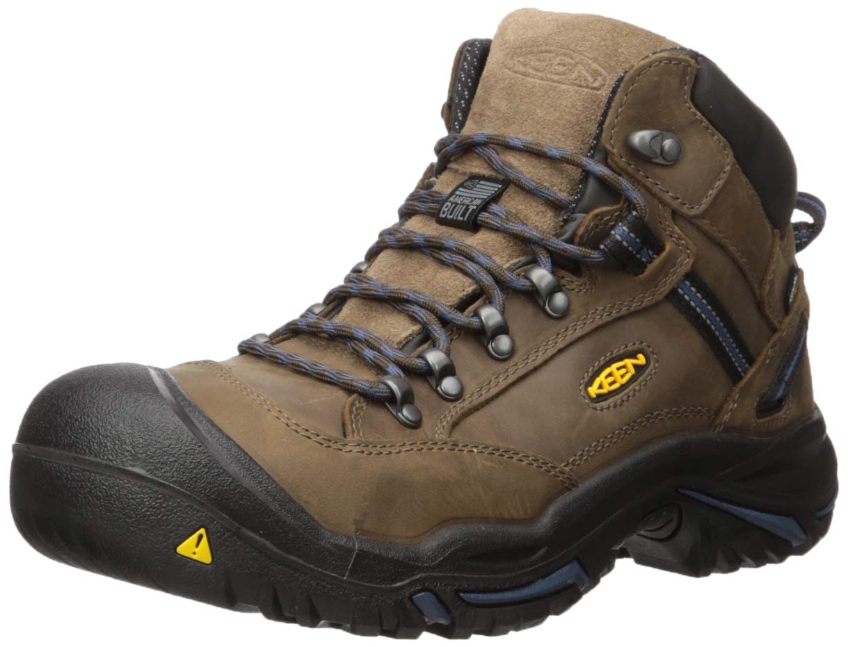 KEEN Utility Men's Work Boots - Durable & Comfortable Steel Toe Safety Shoes for Construction, Hiking & Outdoor Work | Slip-Resistant & Waterproof Work Boots