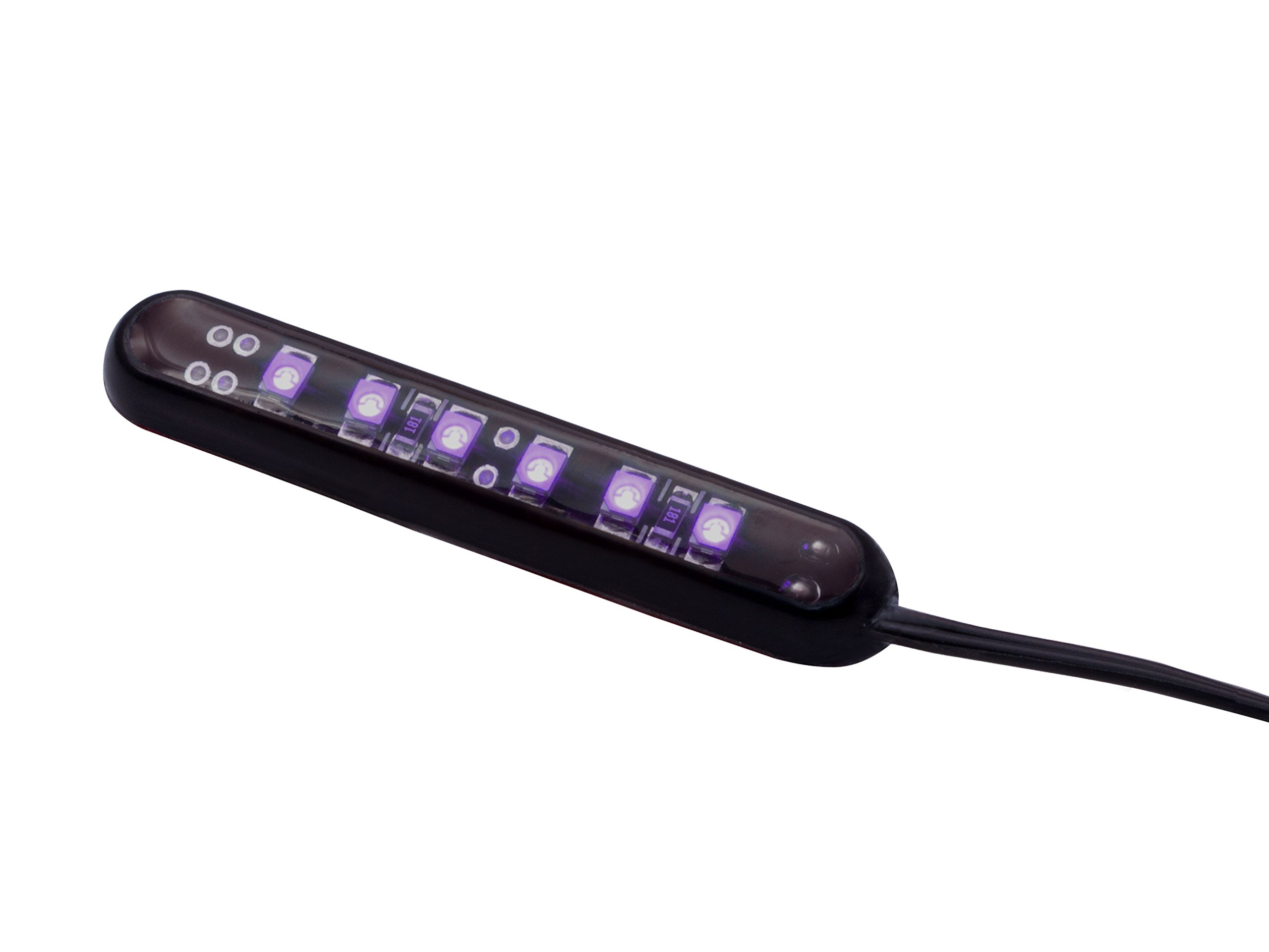 Oznium LED Modules - Straight Black UV LED Light Strips for Home, Car, and Outdoor Decoration | Energy-Efficient & Durable Lighting Solution