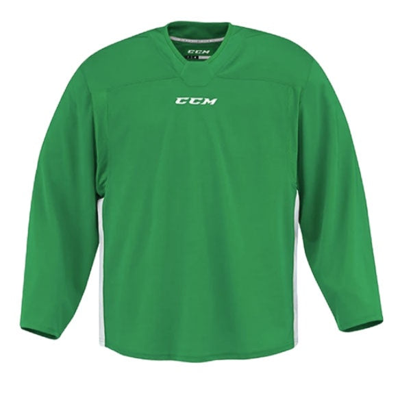 CCM Quicklite 60000 Kelly Green/White Custom Hockey Practice Jersey - Perfect for Training, Team Sports & Ice Hockey Enthusiasts