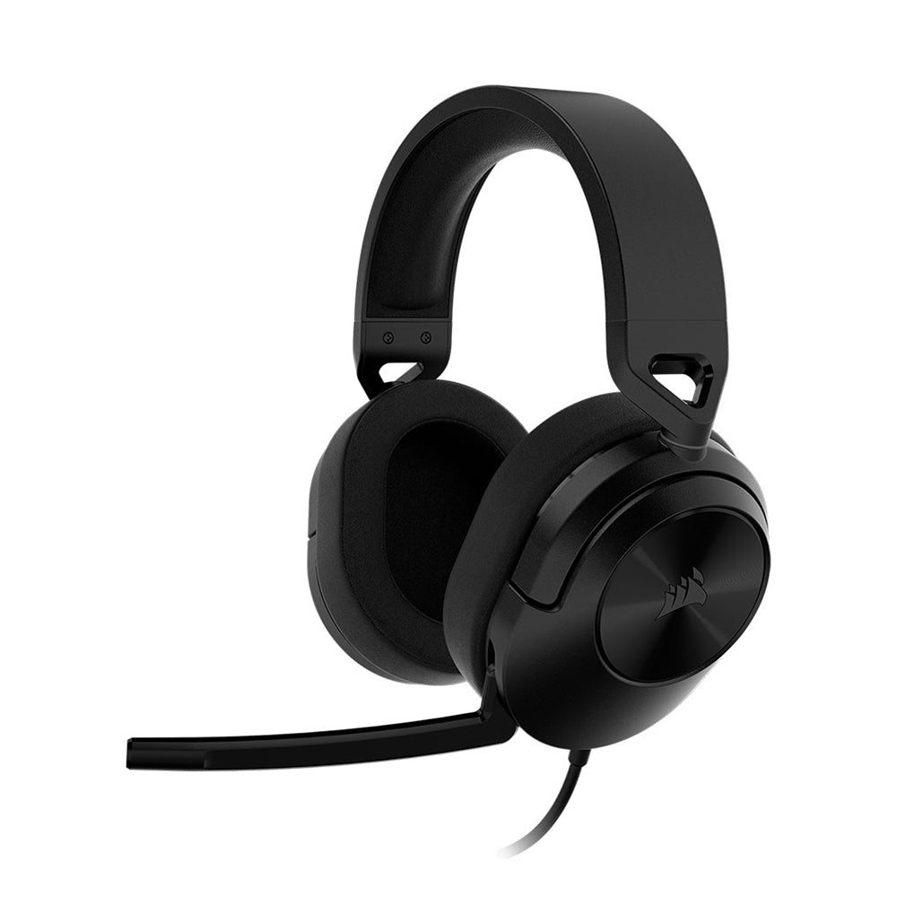 Corsair HS55 Surround Gaming Headset - 7.1 Virtual Surround Sound, Lightweight & Comfortable, Noise Isolation - Perfect for PC, PS5, Xbox Gaming & Online Meetings