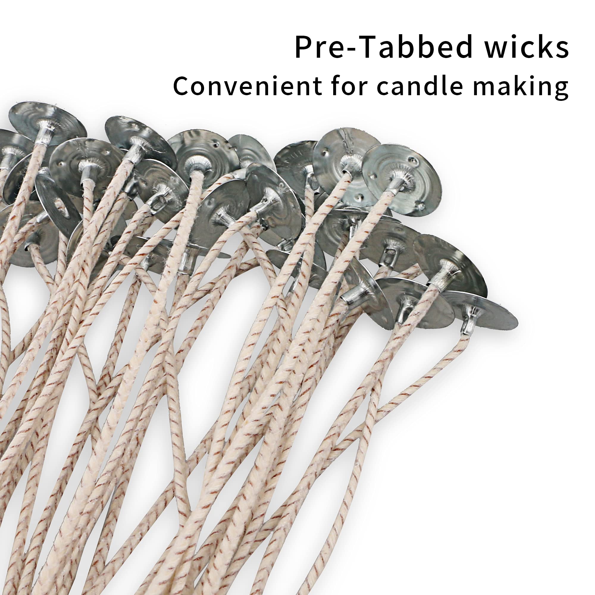 Premium CD Series Candle Wicks for Soy Candles - 100pcs CD 20 6