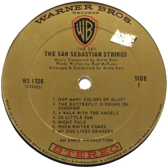 Anita Kerr & Rod McKuen - The Sky: Romantic Instrumental Music by San Sebastian Strings | Perfect for Relaxation, Dinner Parties & Background Music