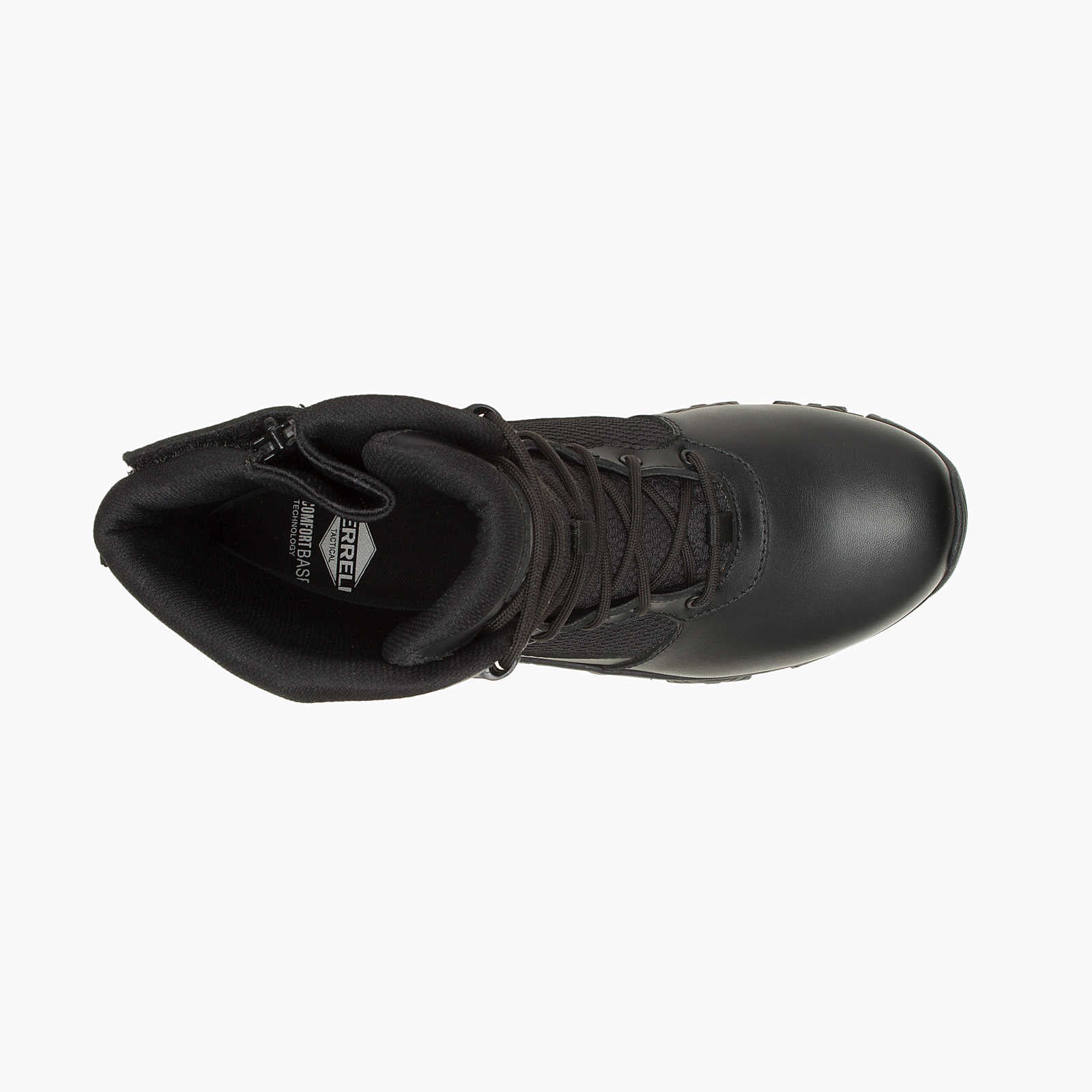 Moab 3 Response 8 Men's Tactical Work Boots - Waterproof, Slip Resistant, Comfortable for Outdoor, Hiking & Construction Work - Tactical Black