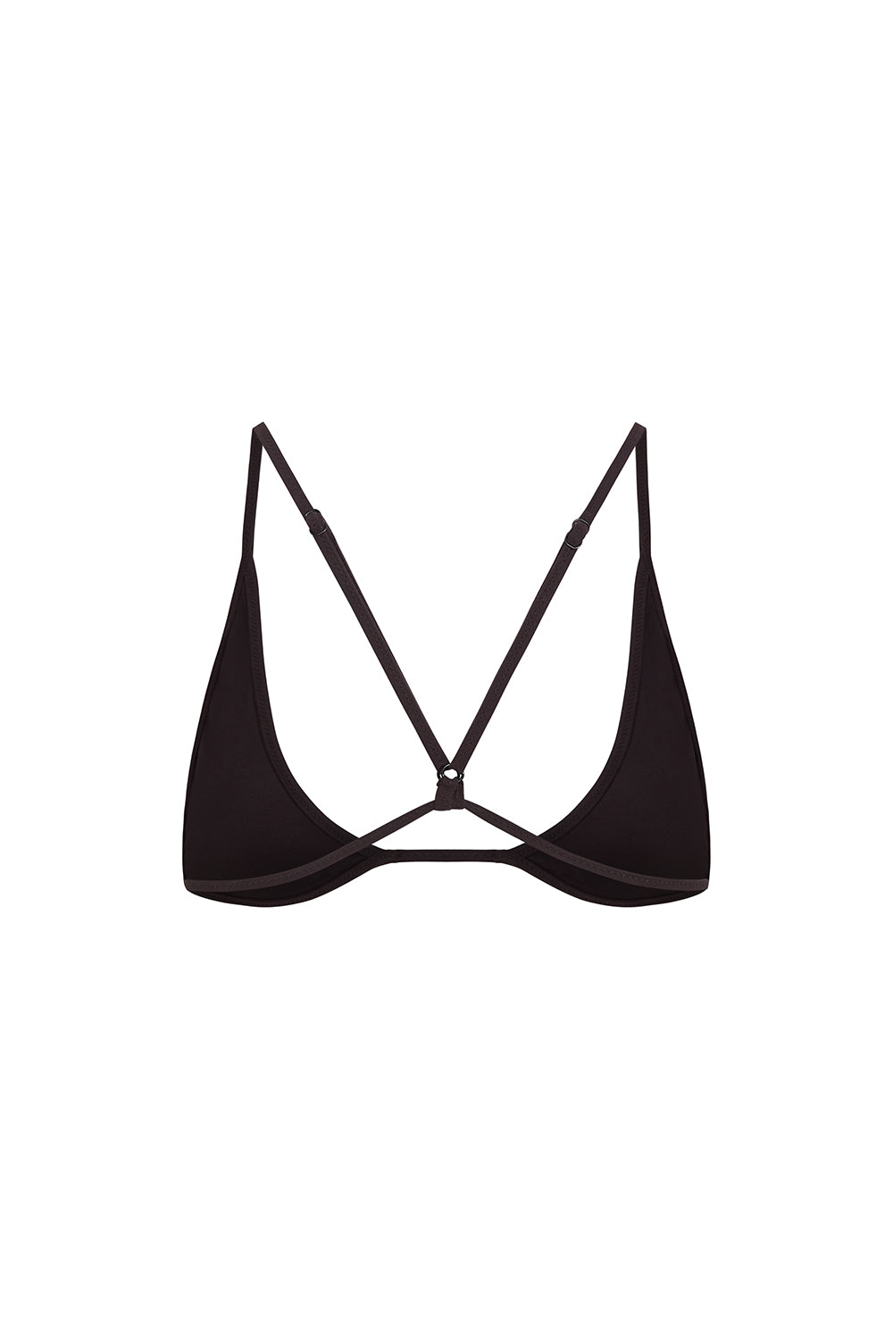 Eco-Friendly Black Compression Bralette - Comfortable & Supportive for Yoga, Workouts & Everyday Wear