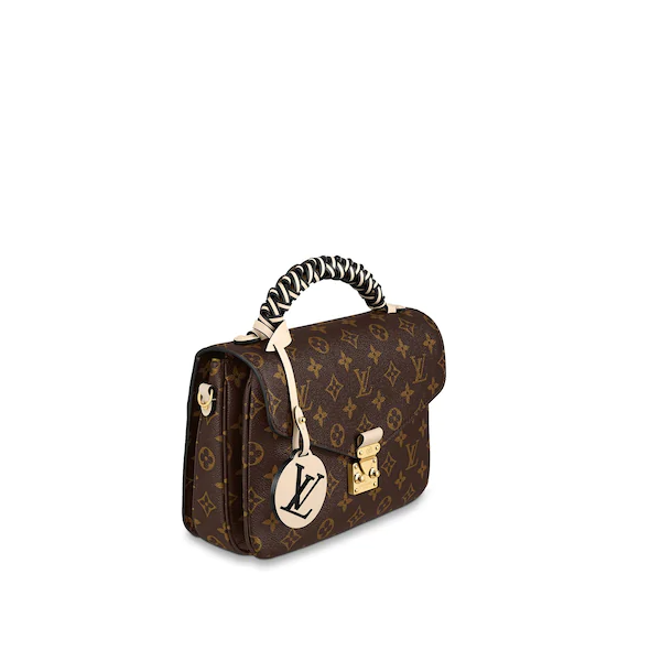 Louis Vuitton Pochette Métis Monogram Crossbody Bag in Crème Beige - Perfect for Work, Travel & Everyday Luxury Fashion Accessory