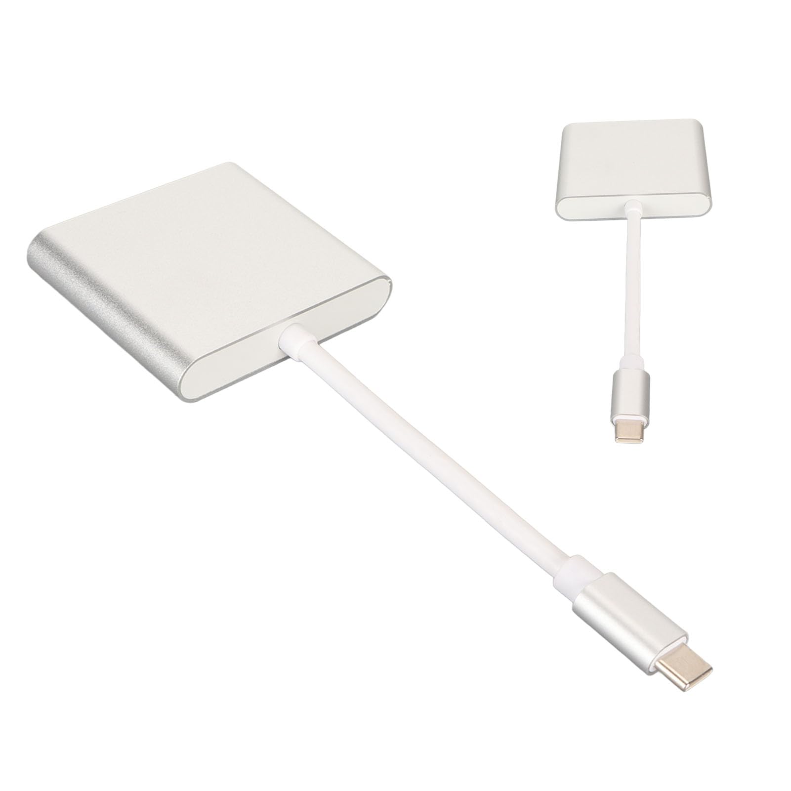 4K Ultra HD USB C to HDMI Adapter - 3-in-1 Multiport Converter with Fast Charging & High-Speed Data Transfer for MacBook, iPad Pro, Galaxy - Perfect for Home Office, Online Classes & Movie Streaming