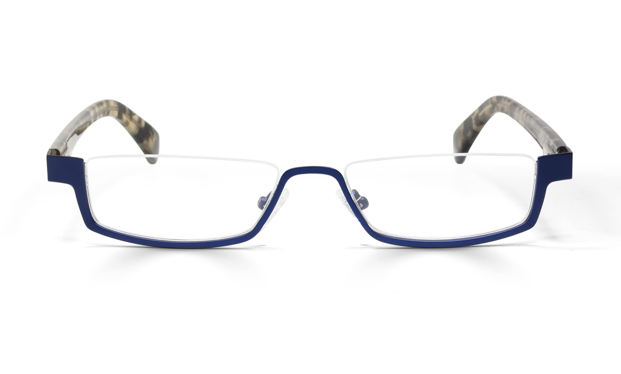 Eyebobs Peek Performer Reading Glasses - Unisex Half Rim Frames for Work & Reading