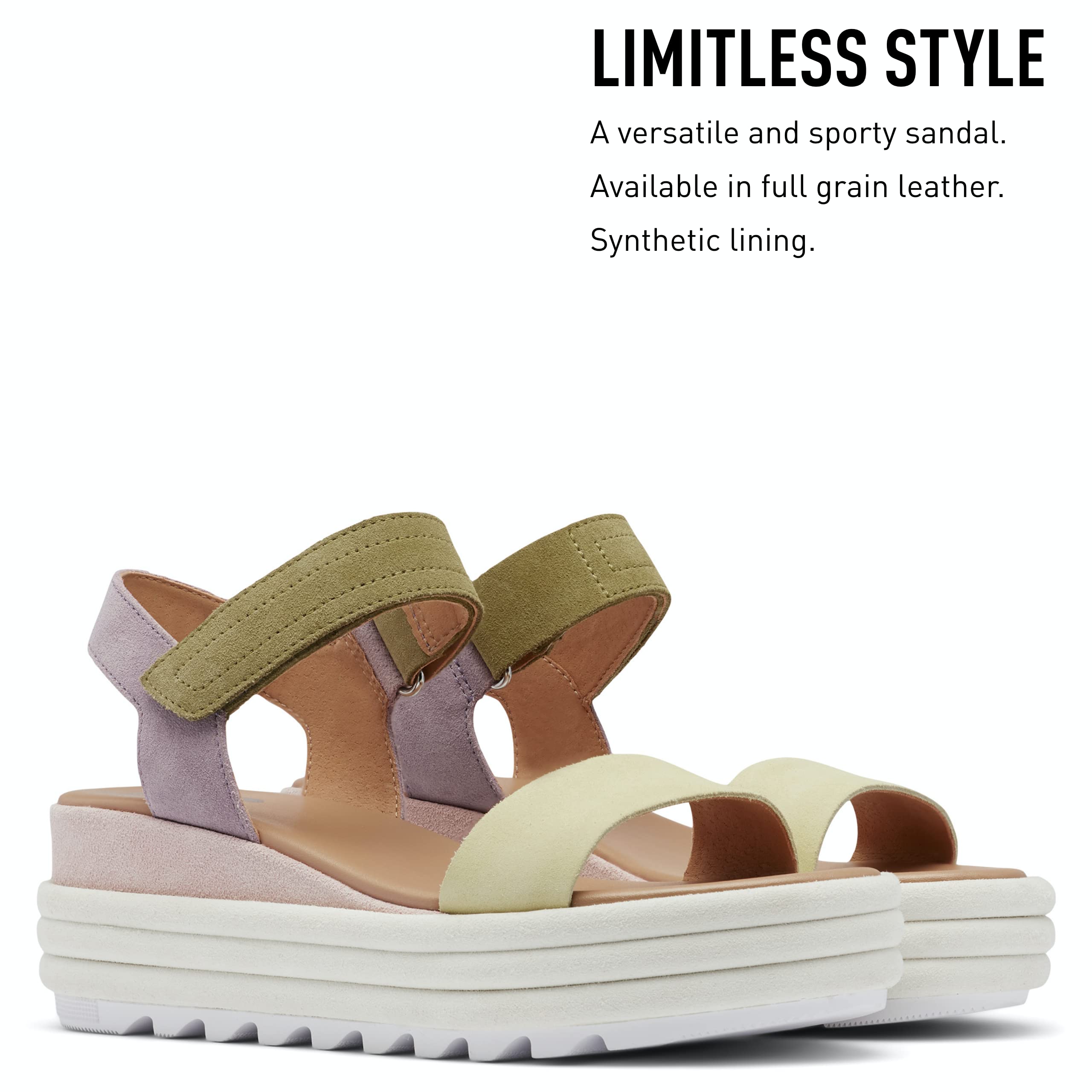Sorel Women's Cameron Flatform Sandals - Comfortable Summer Sandals for Women, Waterproof & Lightweight - Perfect for Beach, Vacation, and Casual Outings