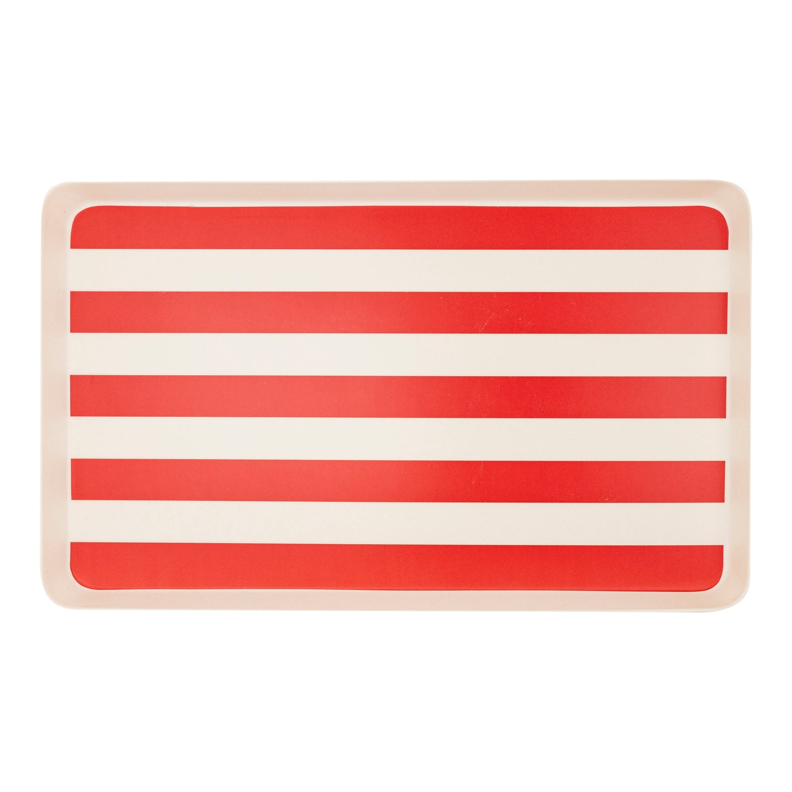 American Flag Stacked Reusable Bamboo Serving Tray Set - Eco-Friendly Party Platter for 4th of July, BBQs & Patriotic Events