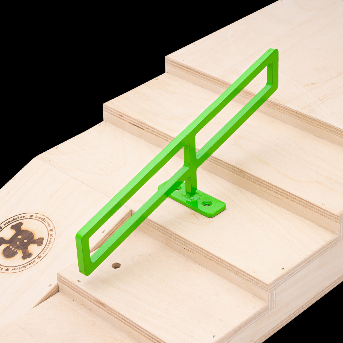 Grind Right Fingerboard Rail - Square Gap to Rail for Skateboard Tricks & Practice - Perfect for Indoor & Outdoor Skate Training