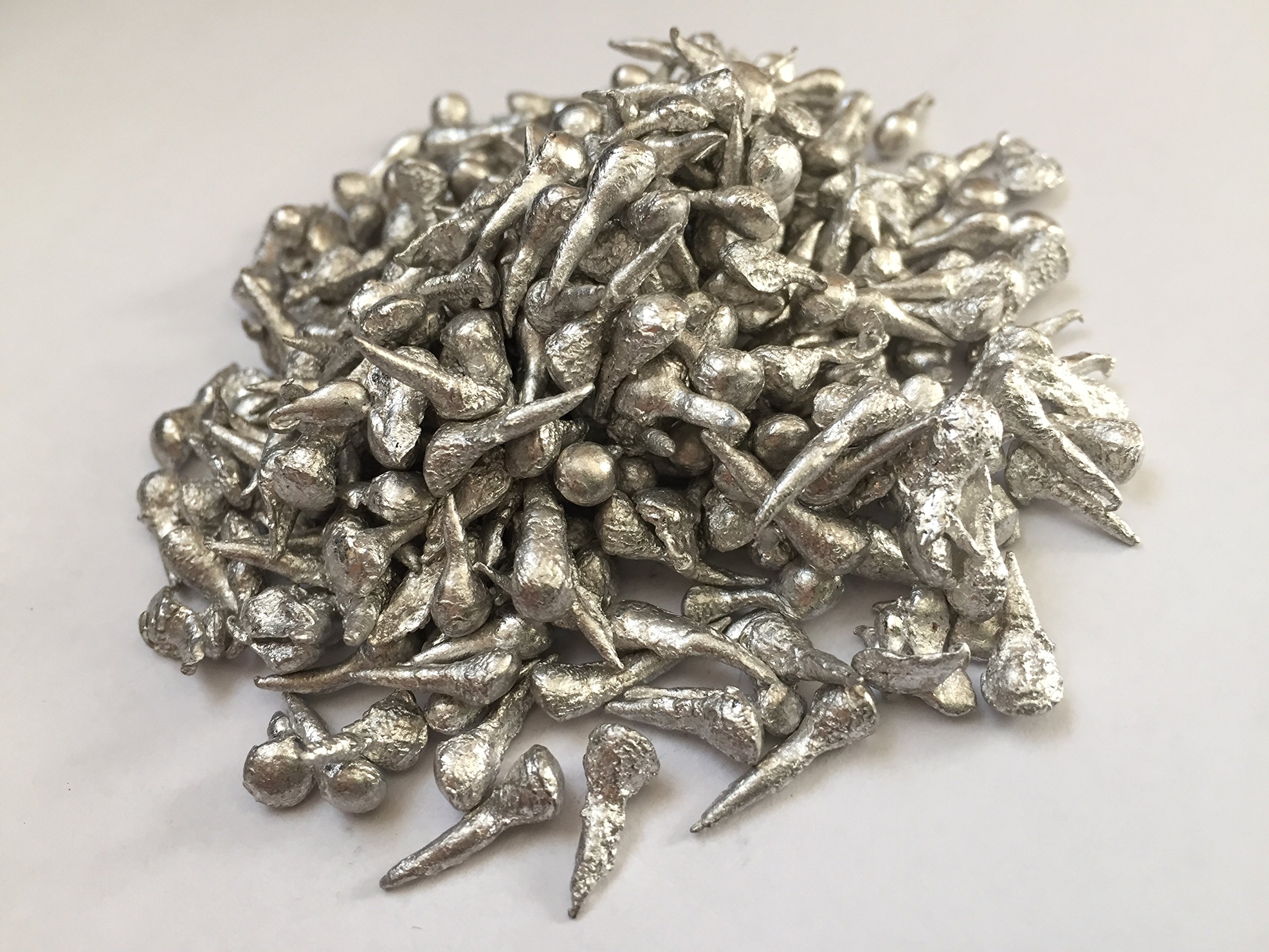 99.99% Pure Metal Shot - 100 Grams for Jewelry Making, Casting & DIY Projects | High-Quality Lead-Free Alloy