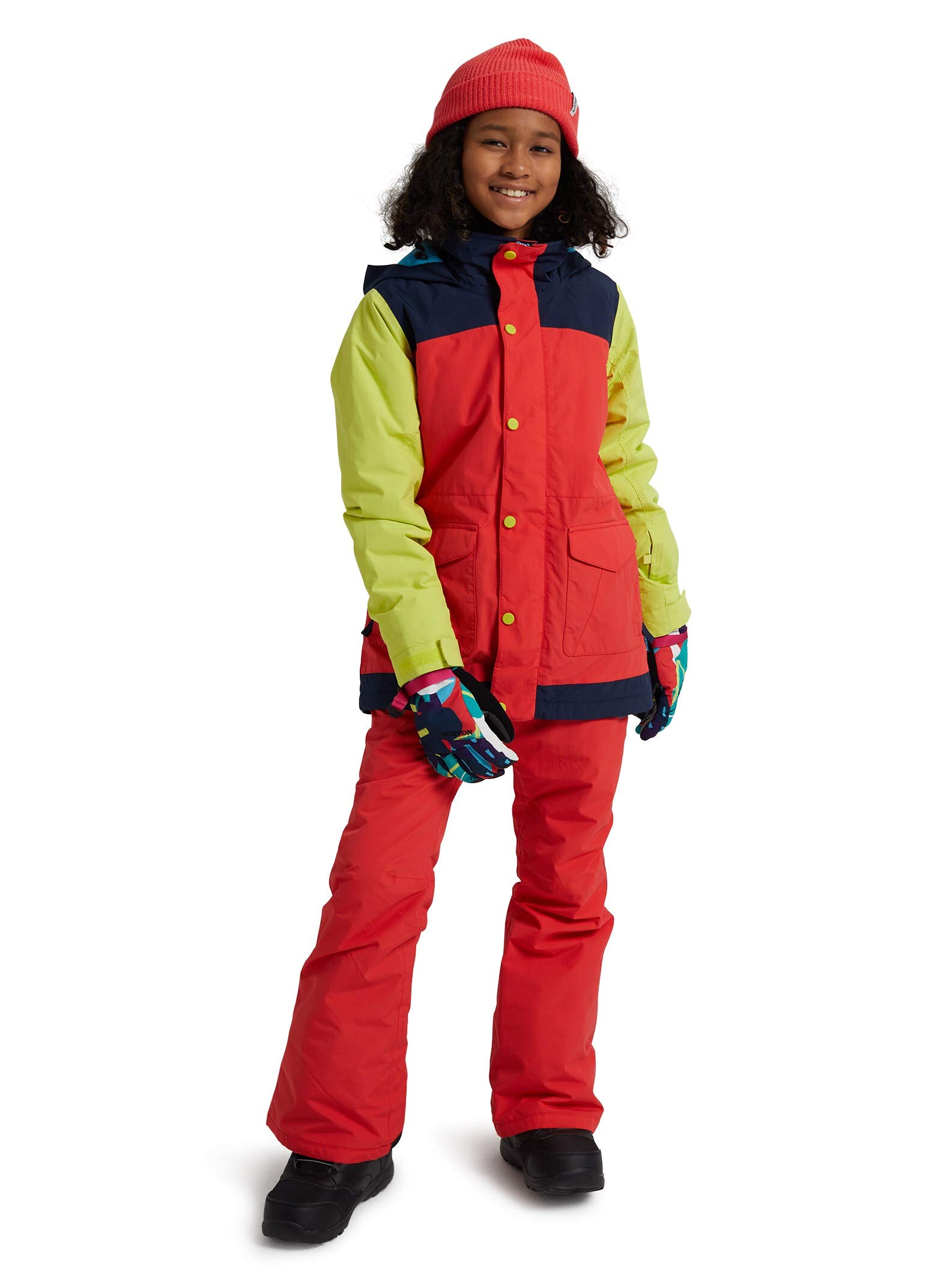 Burton Girls' Elstar Jacket - Waterproof Snowboard Jacket for Kids - Warm Winter Coat for Skiing & Outdoor Activities